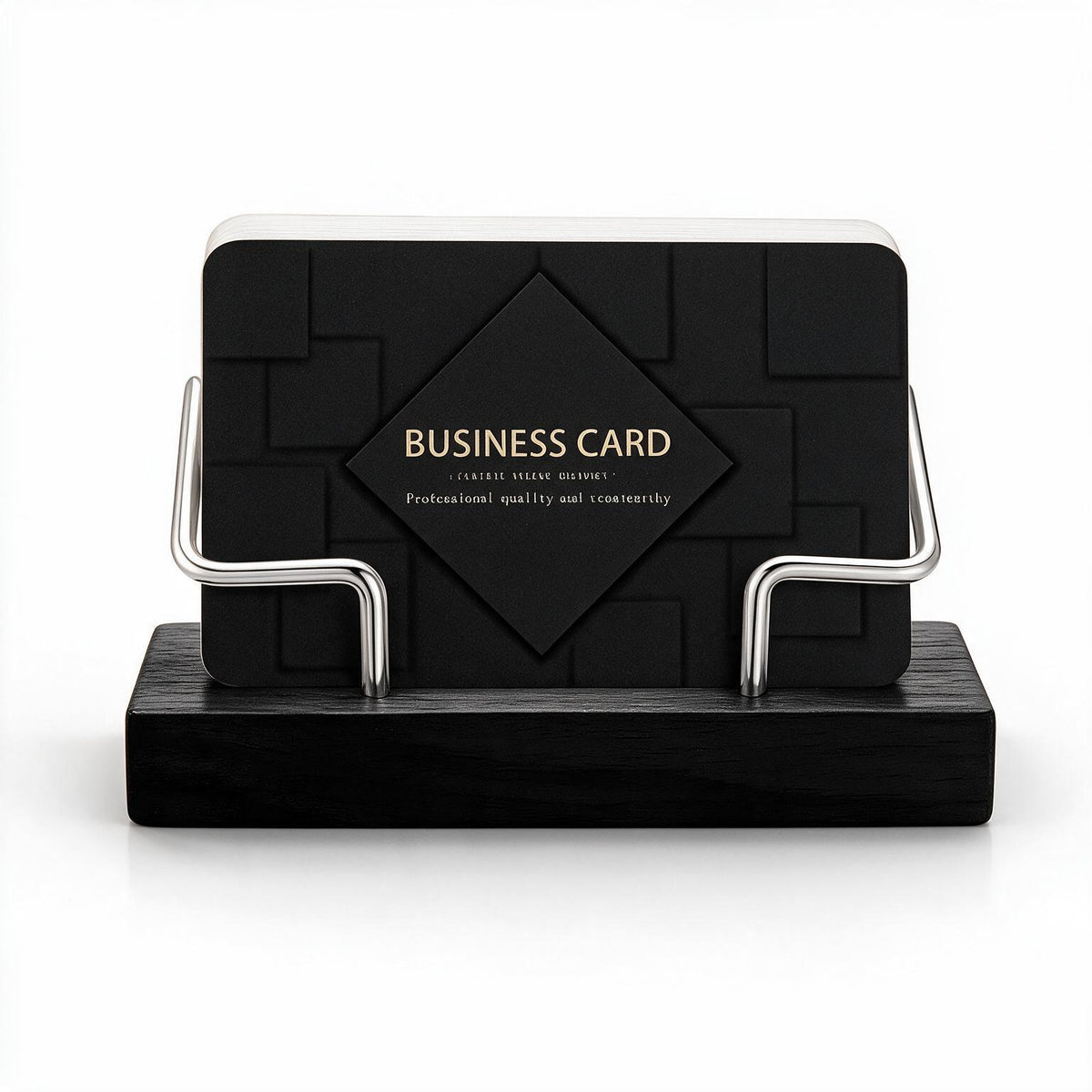 Business Card Holder Wood WoodsyPro