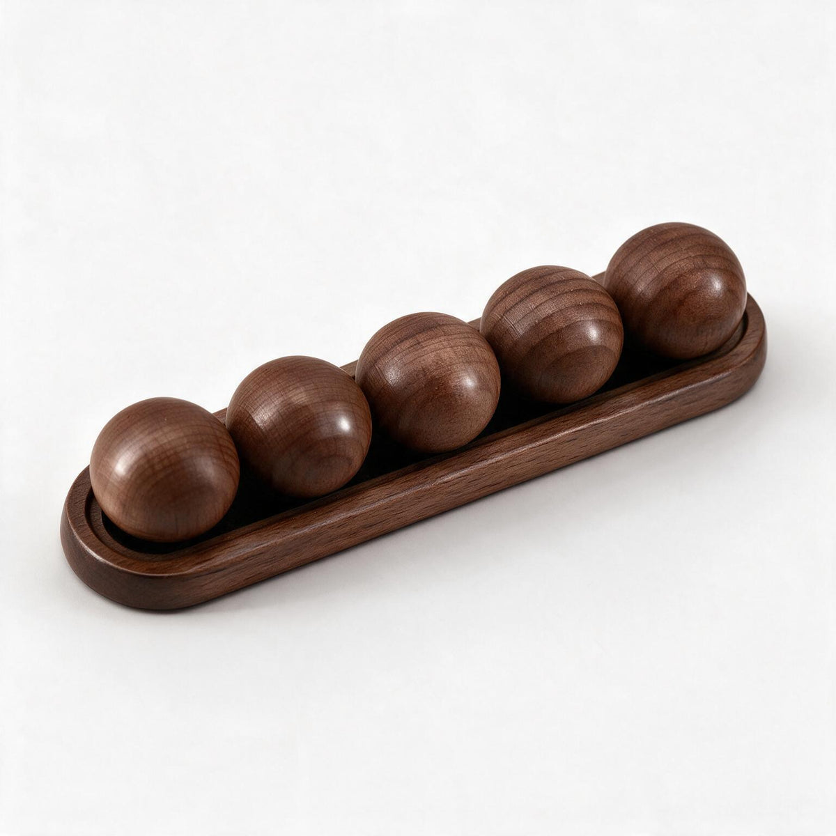 Wood Cable Organiser with Balls Magnet
