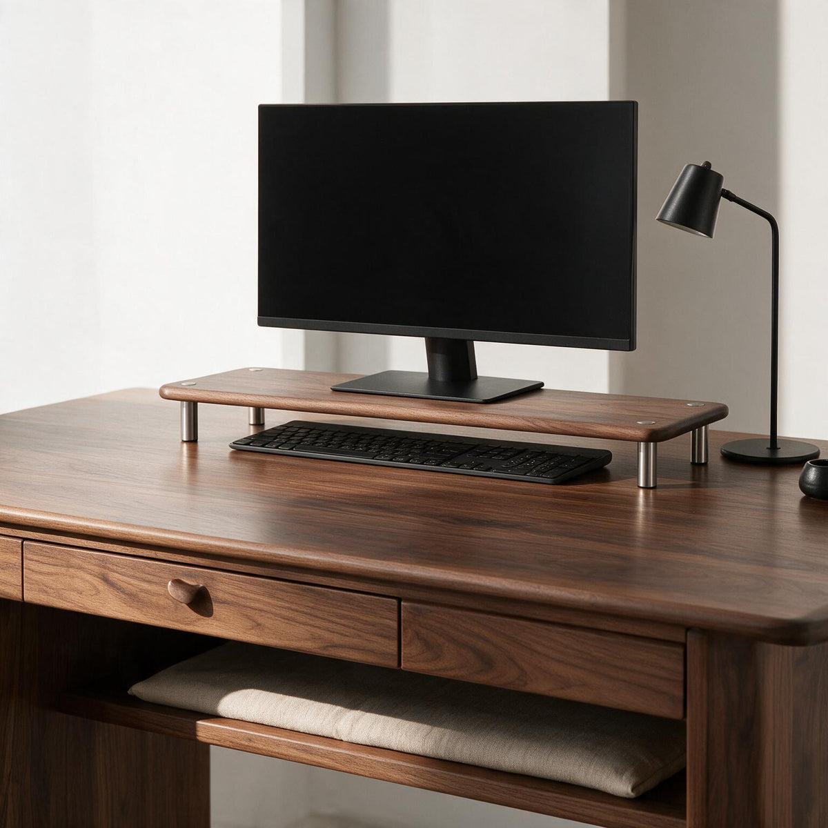 Desk Shelf Wood 40cm to 100cm