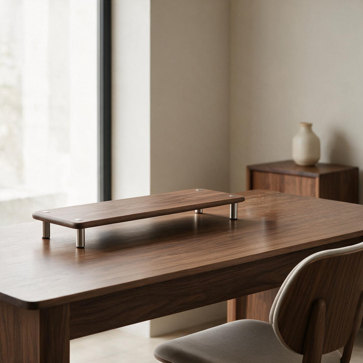 Desk Shelf Wood 40cm to 100cm