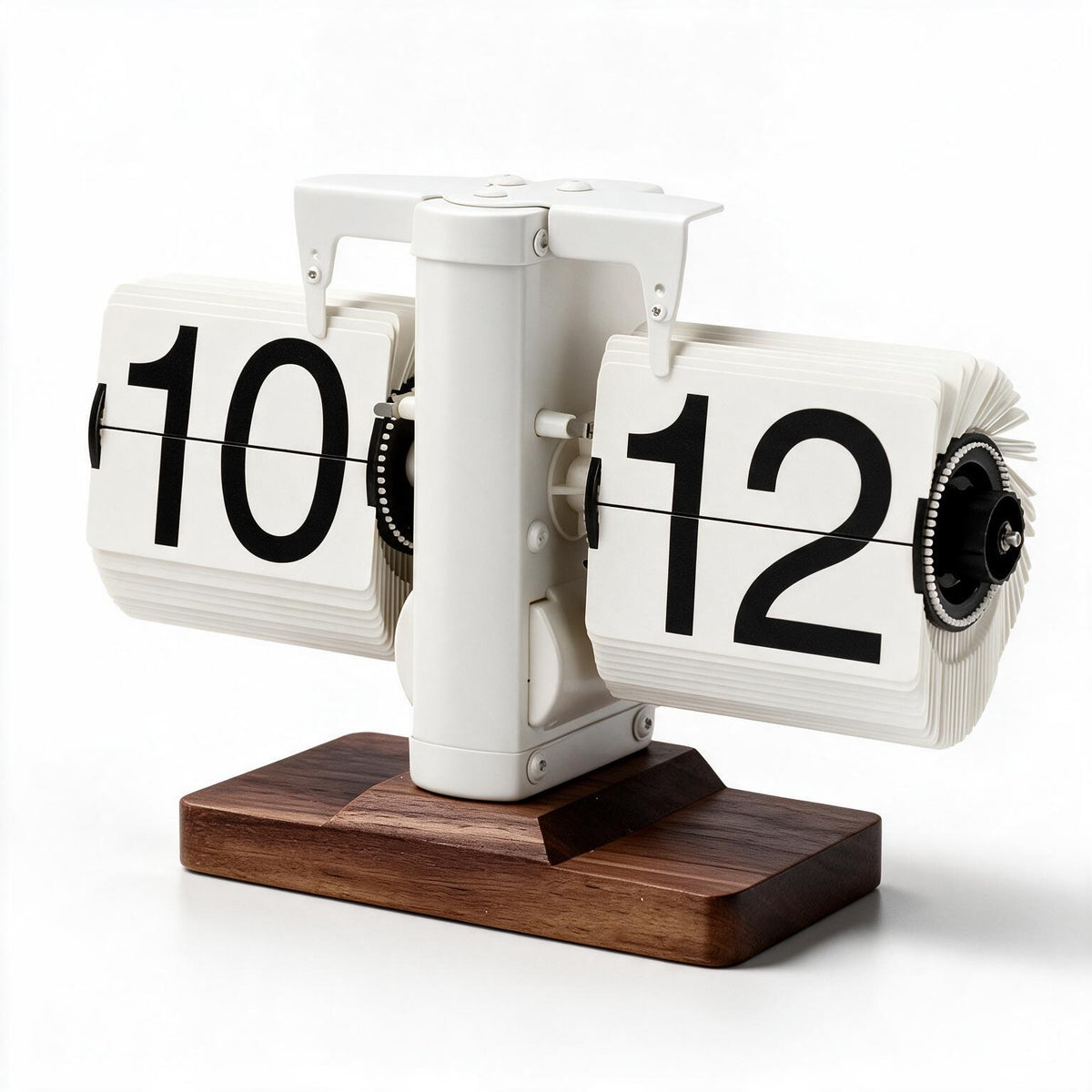 Flip Clock Desk Wood