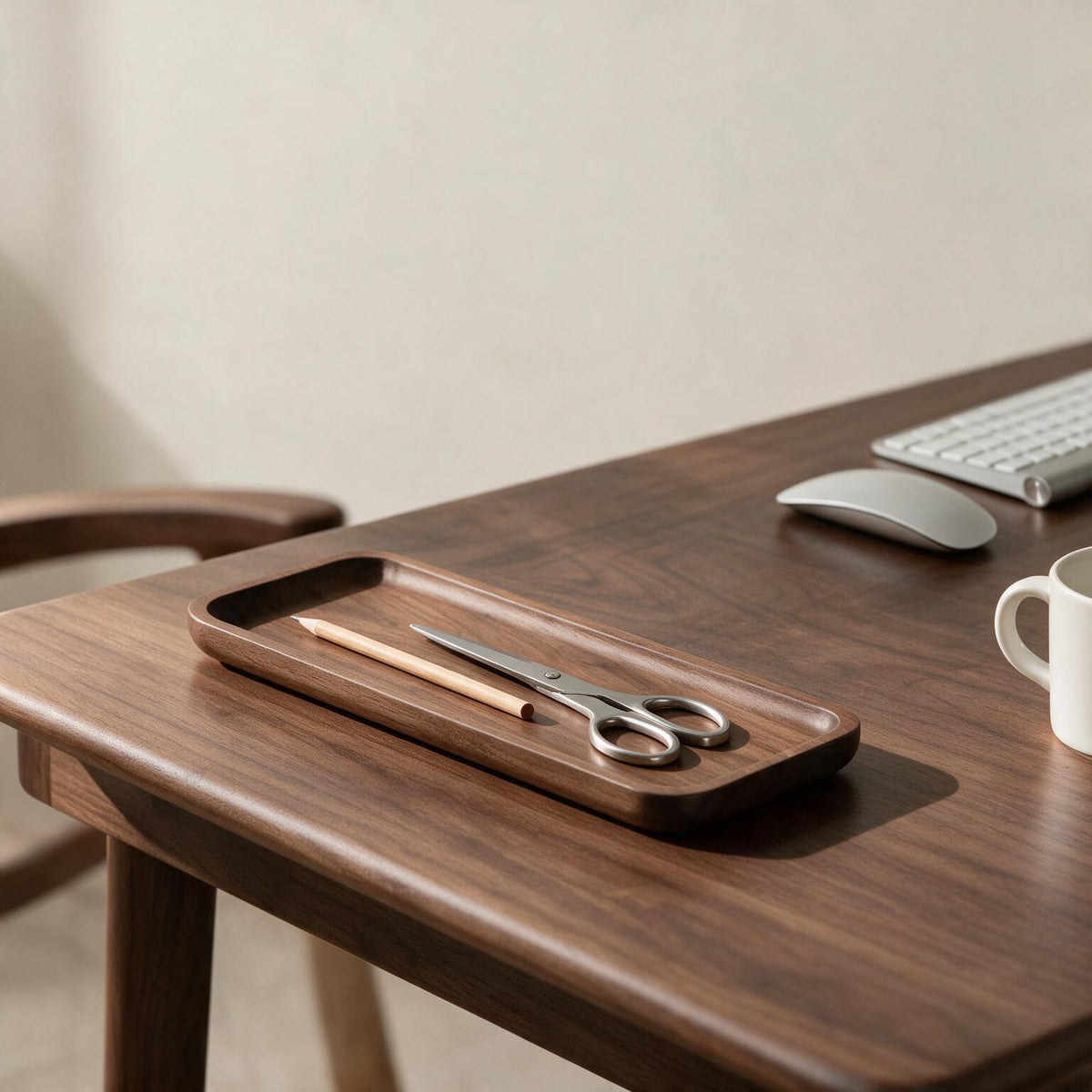 Desk Catchall Tray Wood