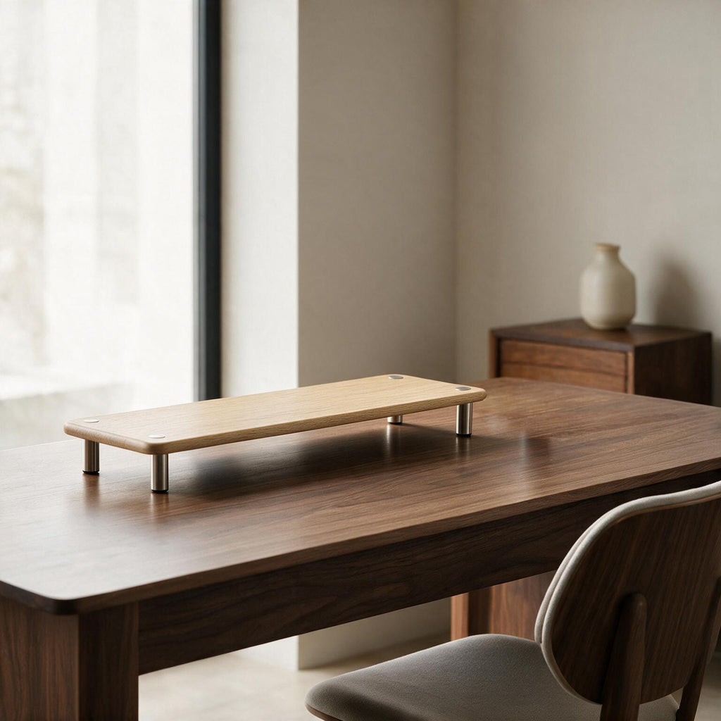 Desk Shelf Wood 40cm to 100cm
