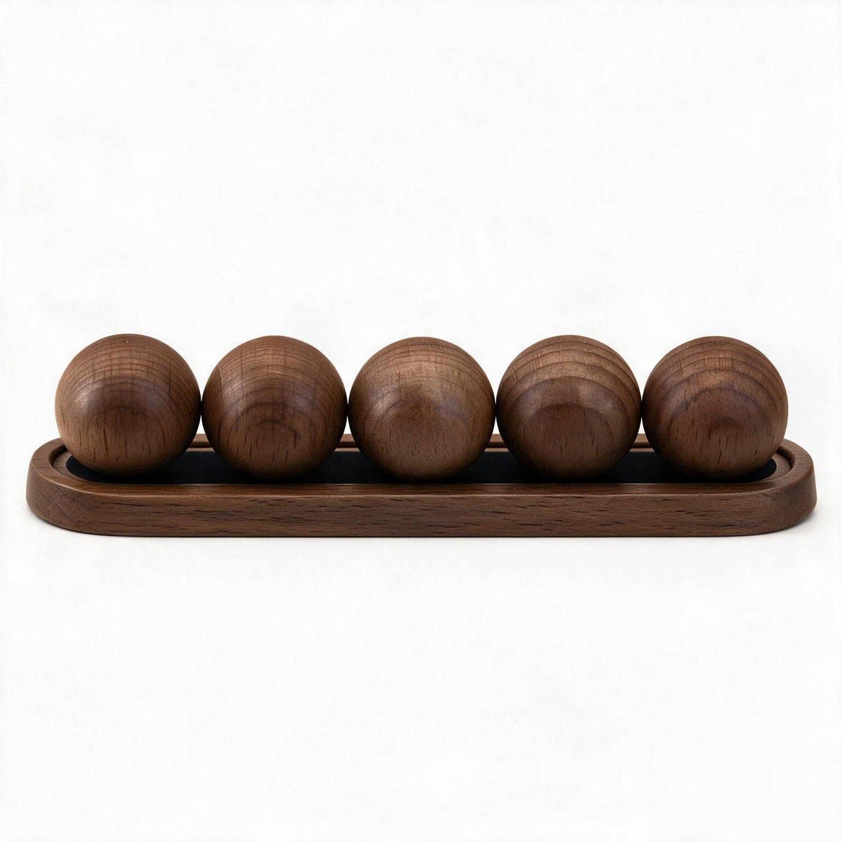 Wood Cable Organiser with Balls Magnet